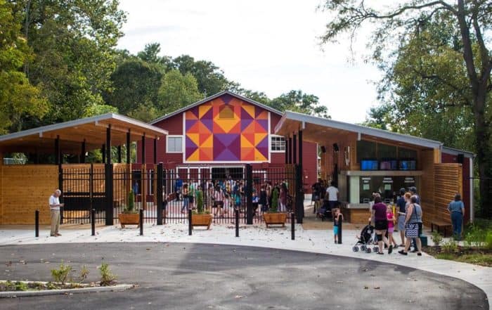 WNC Nature Center Front Entrance