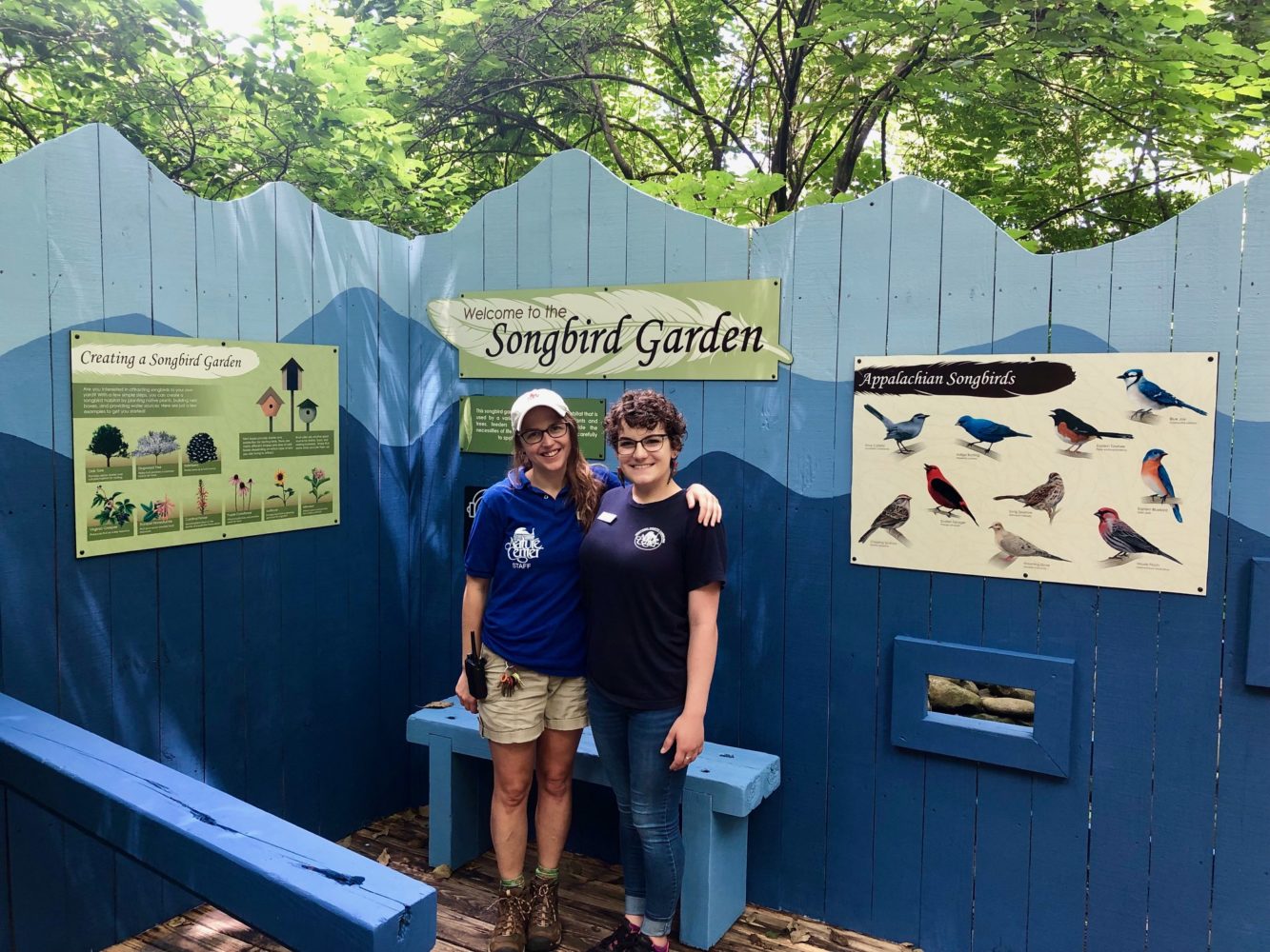 The Songbird Garden at the Nature Center.