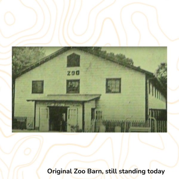 Original Zoo Barn, Still standing today