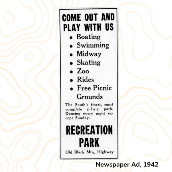 Newspaper ad, 1942