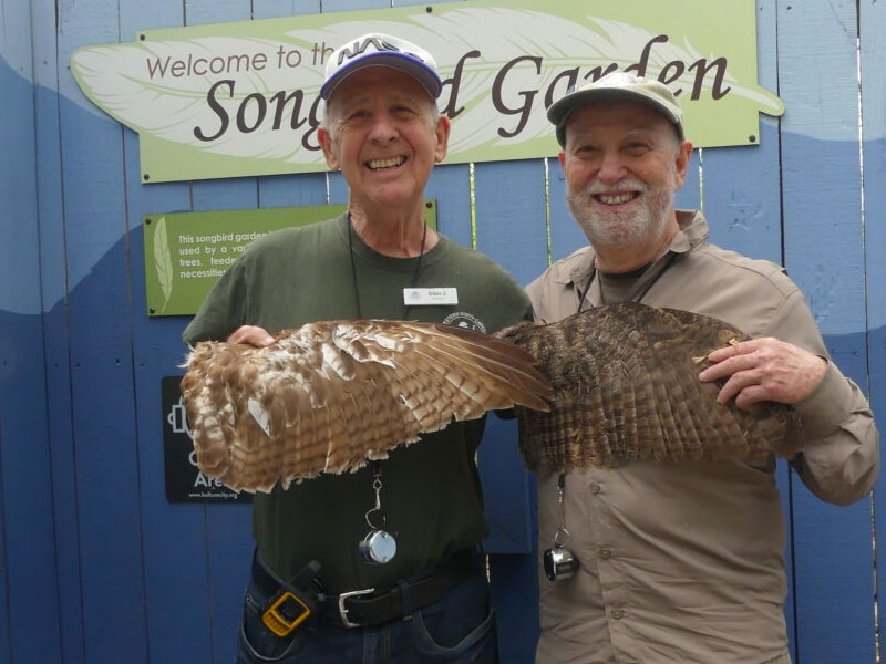 Volunteers at the Nature Center