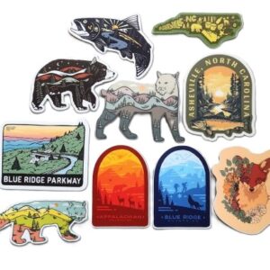 Nature Bound Co Sticker Selection